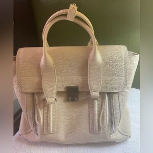 NWOT Phillip Lim Ivory Pashli Leather Satchel Handbag